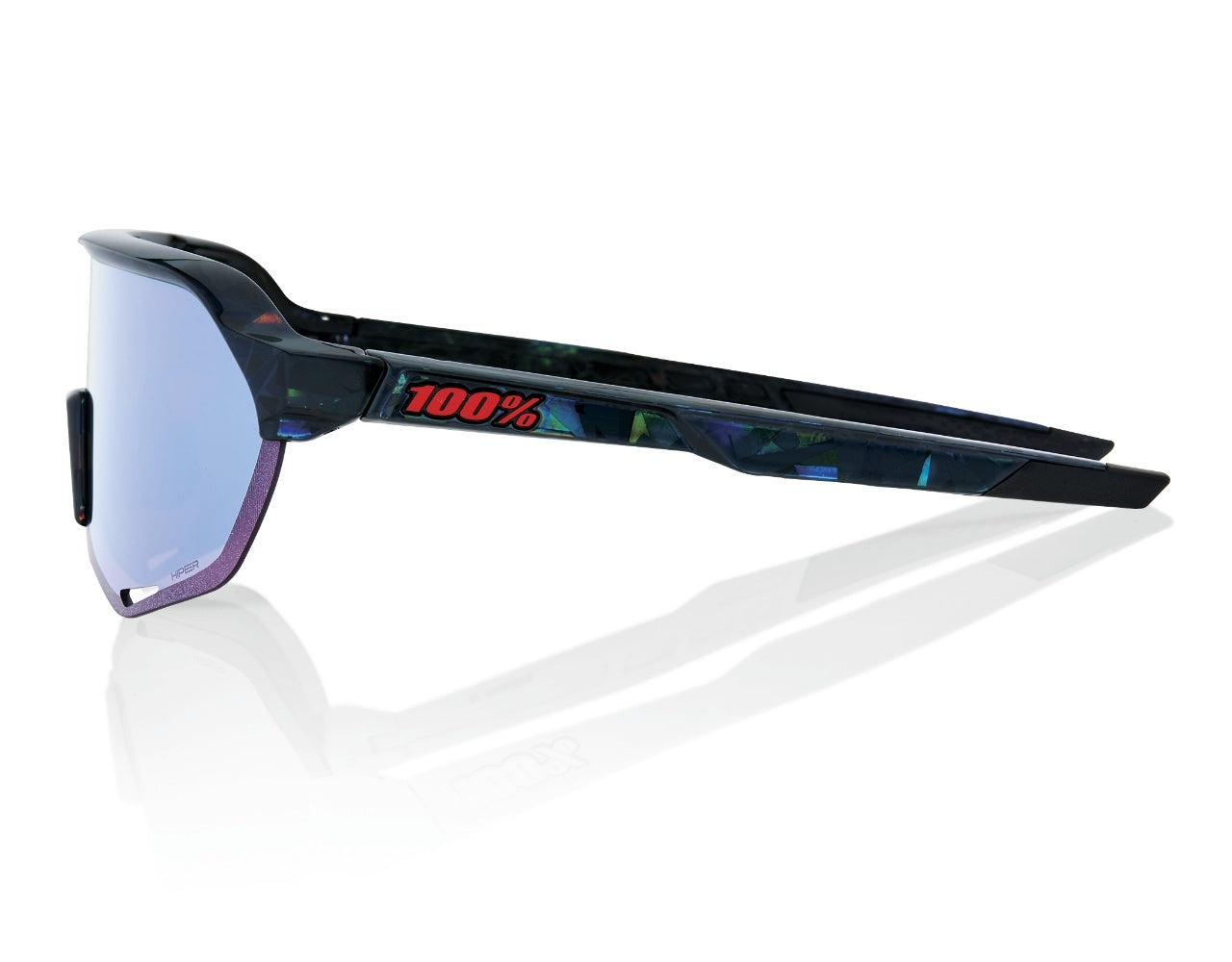 S2 - Black Holographic - HiPER Blue Multilayer Mirror Lens