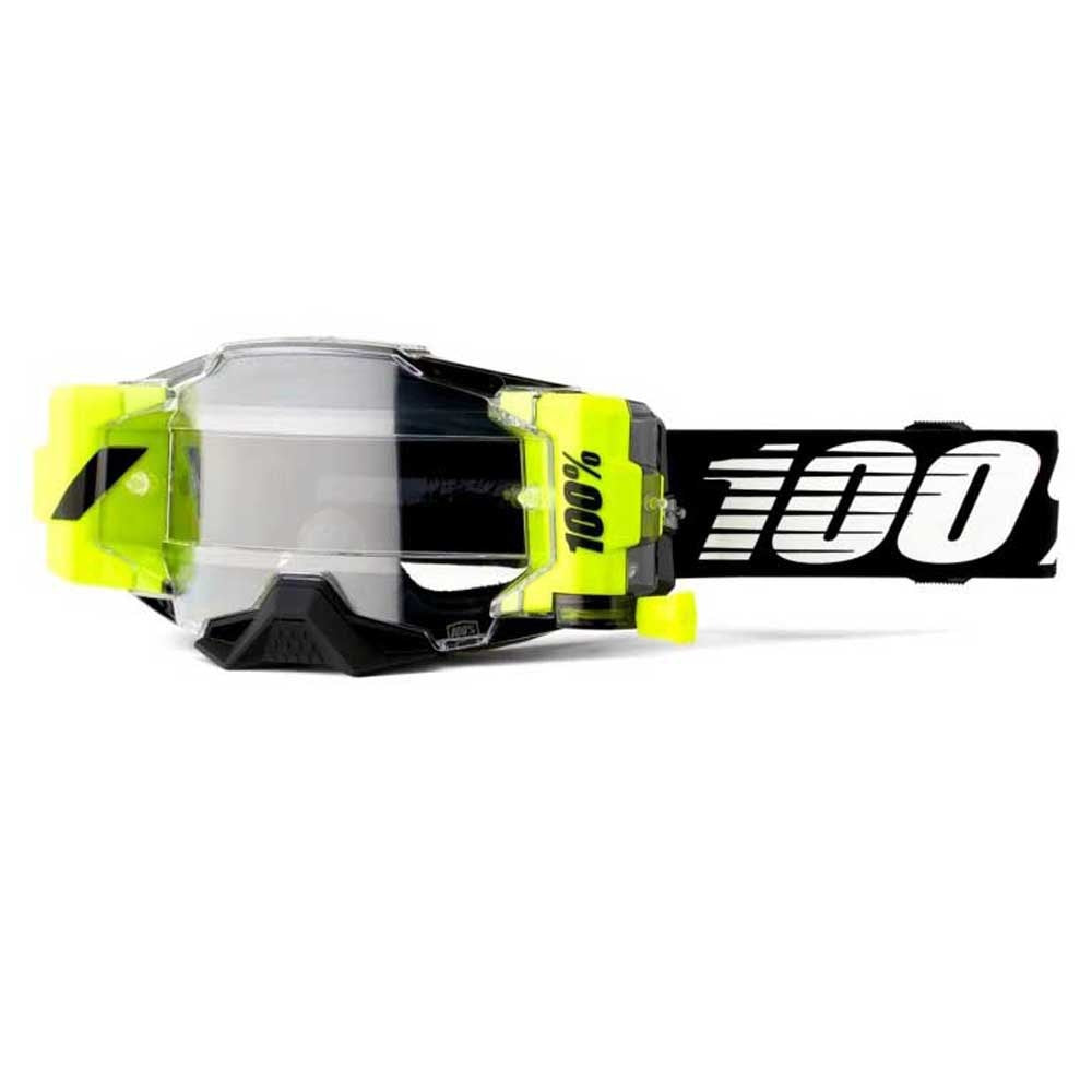 100% ARMEGA FORECAST Goggle Black - Clear Lens