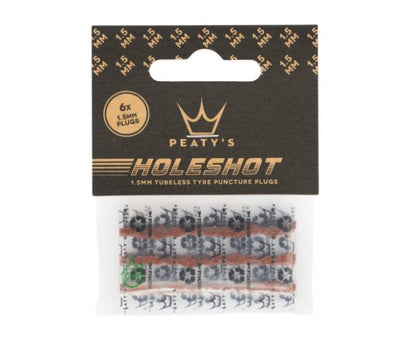 Peaty's Holeshot Tubeless Puncture Plugger Refill Pack (6x 1.5mm)