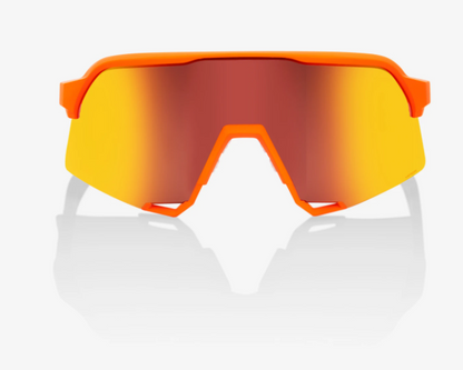 100% S3® Neon Orange HiPER® Red Multilayer Mirror Lens + Clear Lens Included