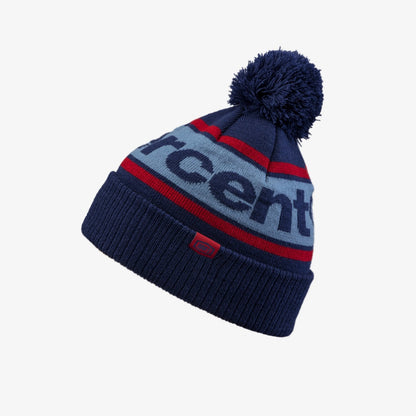 100% RISE Cuff Beanie w/Pom Pom