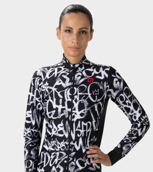 ALE DONNA LS JERSEY SOLID RIDE