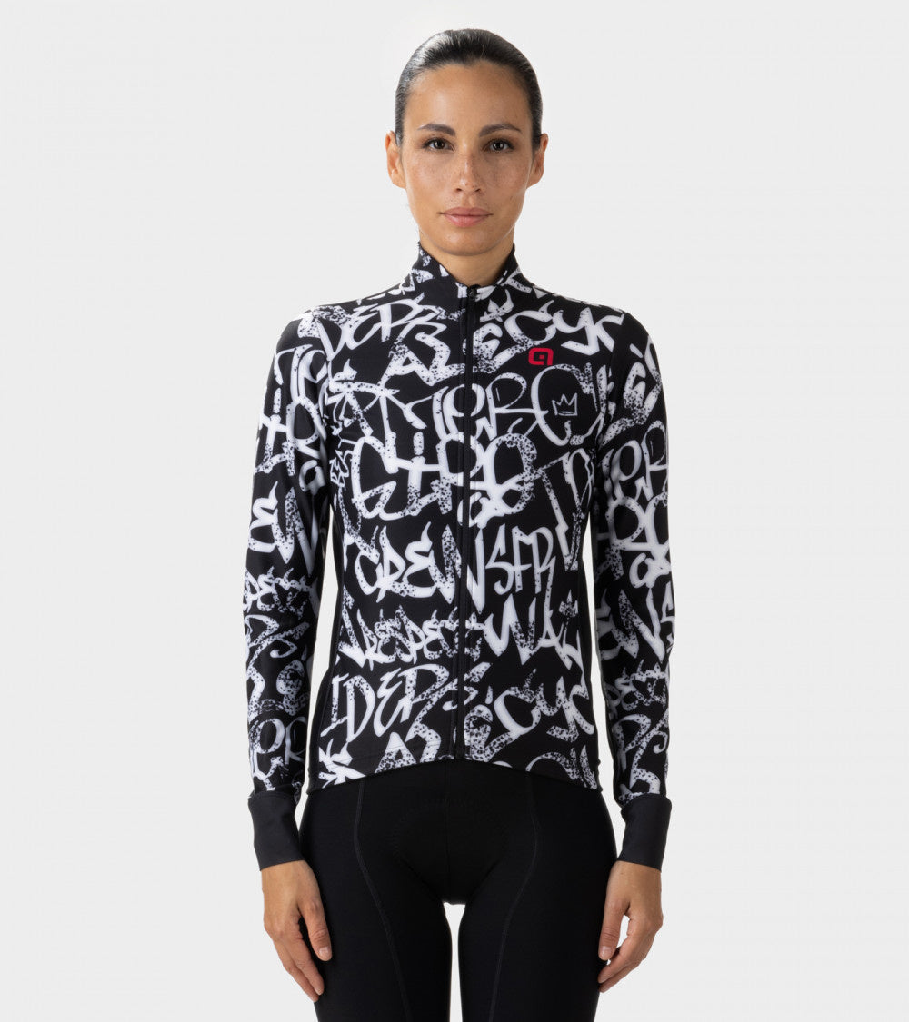 ALE DONNA LS JERSEY SOLID RIDE