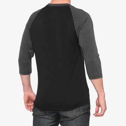 100% T-Shirt STRIPES 3/4 Sleeve Tech