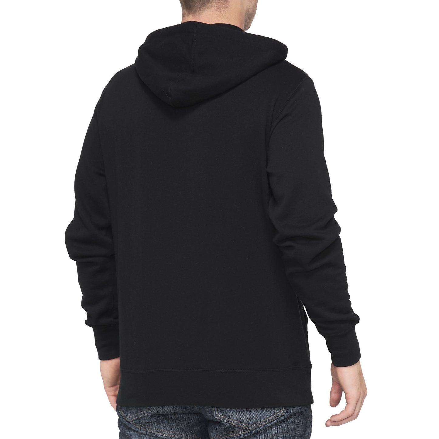 100% Hoodie Sweater Classic Black