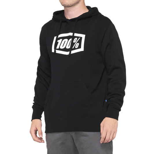 100% Hoodie Sweater Essential Black