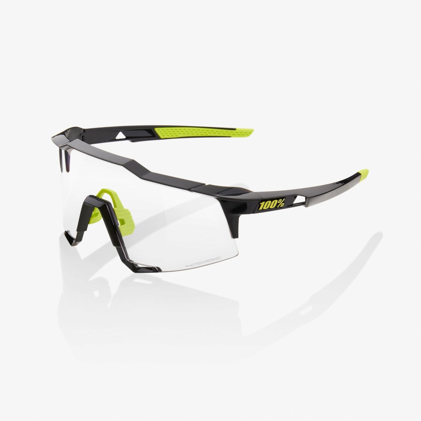 100% SPEEDCRAFT® Gloss Black Photochromic Lens