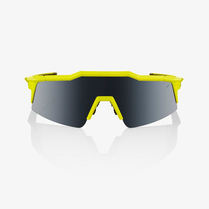 100% SPEEDCRAFT® SL Soft Tact Banana Black Mirror Lens + Clear Lens Included