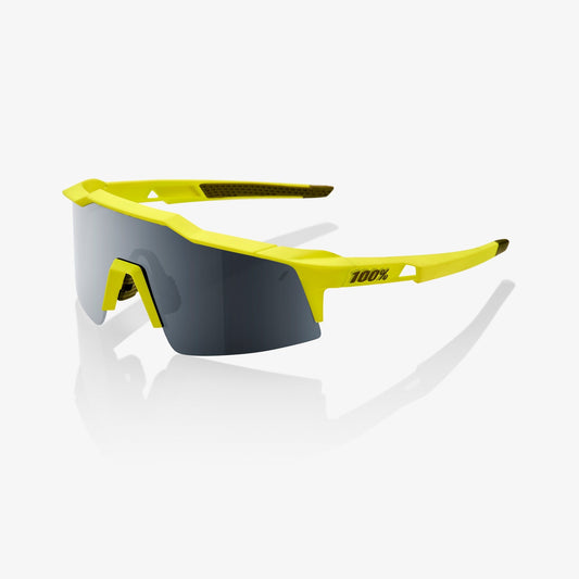 100% SPEEDCRAFT® SL Soft Tact Banana Black Mirror Lens + Clear Lens Included