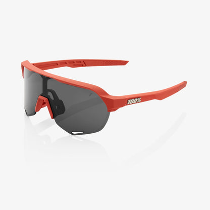 100% S2® Soft Tact Coral Smoke Lens + Clear Lens Included