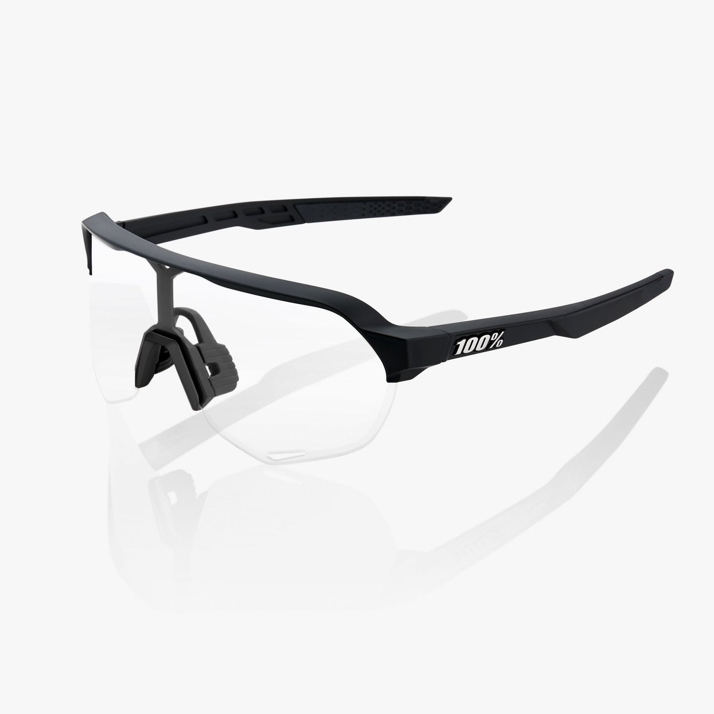 100% S2® Soft Tact Black Smoke Lens + Clear Lens Included