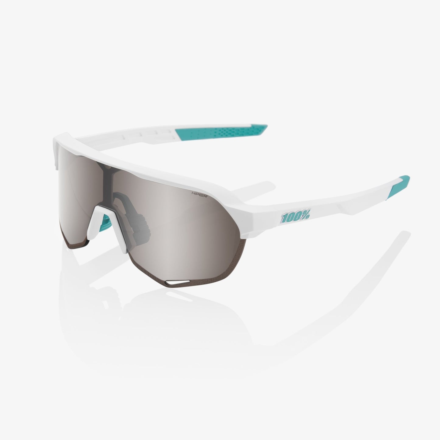 100% S2® SE BORA - hansgrohe Team White HiPER® Silver Mirror Lens + Clear Lens Included