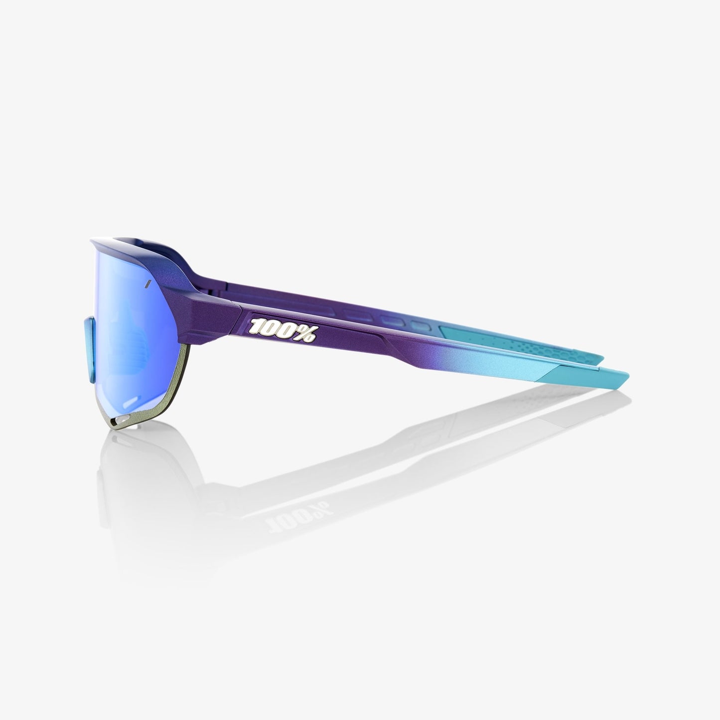 S2® Matte Metallic Into the Fade Blue Topaz Multilayer Mirror Lens + Clear Lens Included