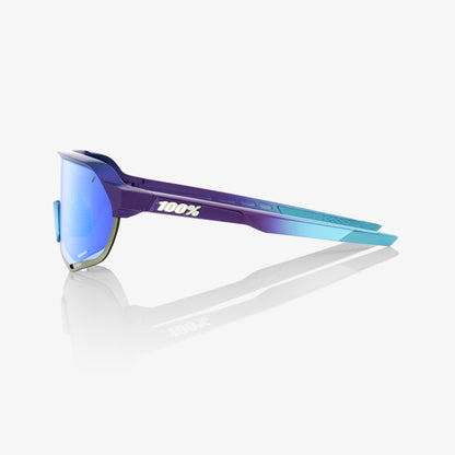 S2® Matte Metallic Into the Fade Blue Topaz Multilayer Mirror Lens + Clear Lens Included