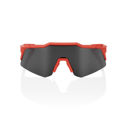 100% SPEEDCRAFT® XS Soft Tact Coral Smoke Lens + Clear Lens Included