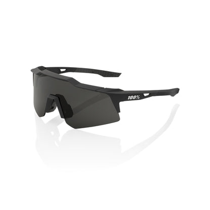 100% SPEEDCRAFT® XS Soft Tact Black Smoke Lens + Clear Lens Included