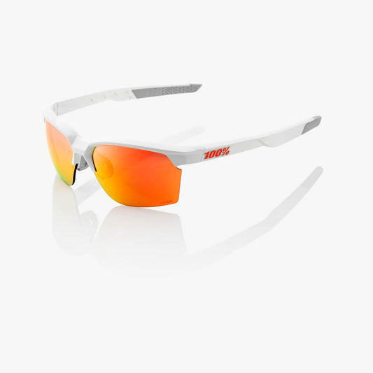 100% SPORTCOUPE® Soft Tact White HiPER® Red Multilayer Mirror Lens + Clear Lens Included