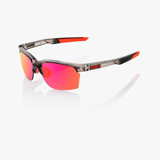 100% SPORTCOUPE® Polished Translucent Crystal Smoke Purple Multilayer Mirror Lens + Clear Lens Included