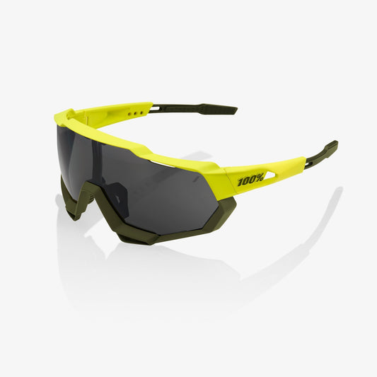 100% SPEEDTRAP® Soft Tact Banana Black Mirror Lens + Clear Lens Included