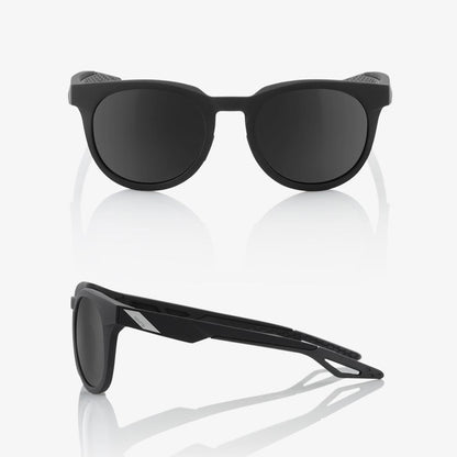 100%  CAMPO Matte Black - Smoke Lens