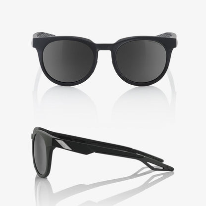 100%  CAMPO Soft Tact Black - Grey PeakPolar Lens