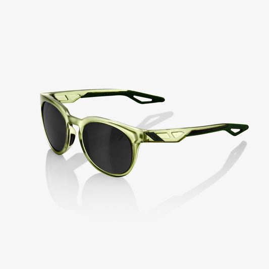 100%  CAMPO Matte Translucent Olive Slate - Black Mirror Lens