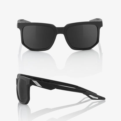 100%  CENTRIC Matte Black - Smoke Lens