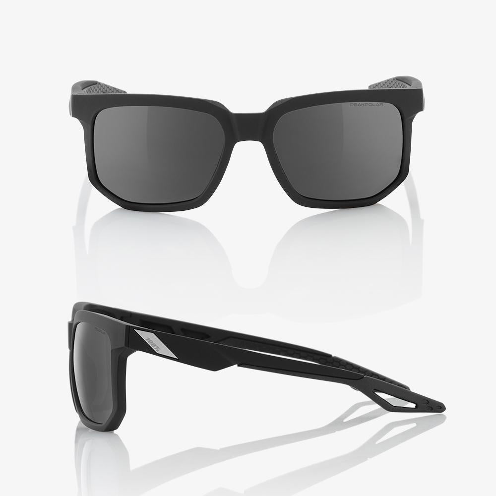 100%  CENTRIC Soft Tact Black - Grey PeakPolar Lens