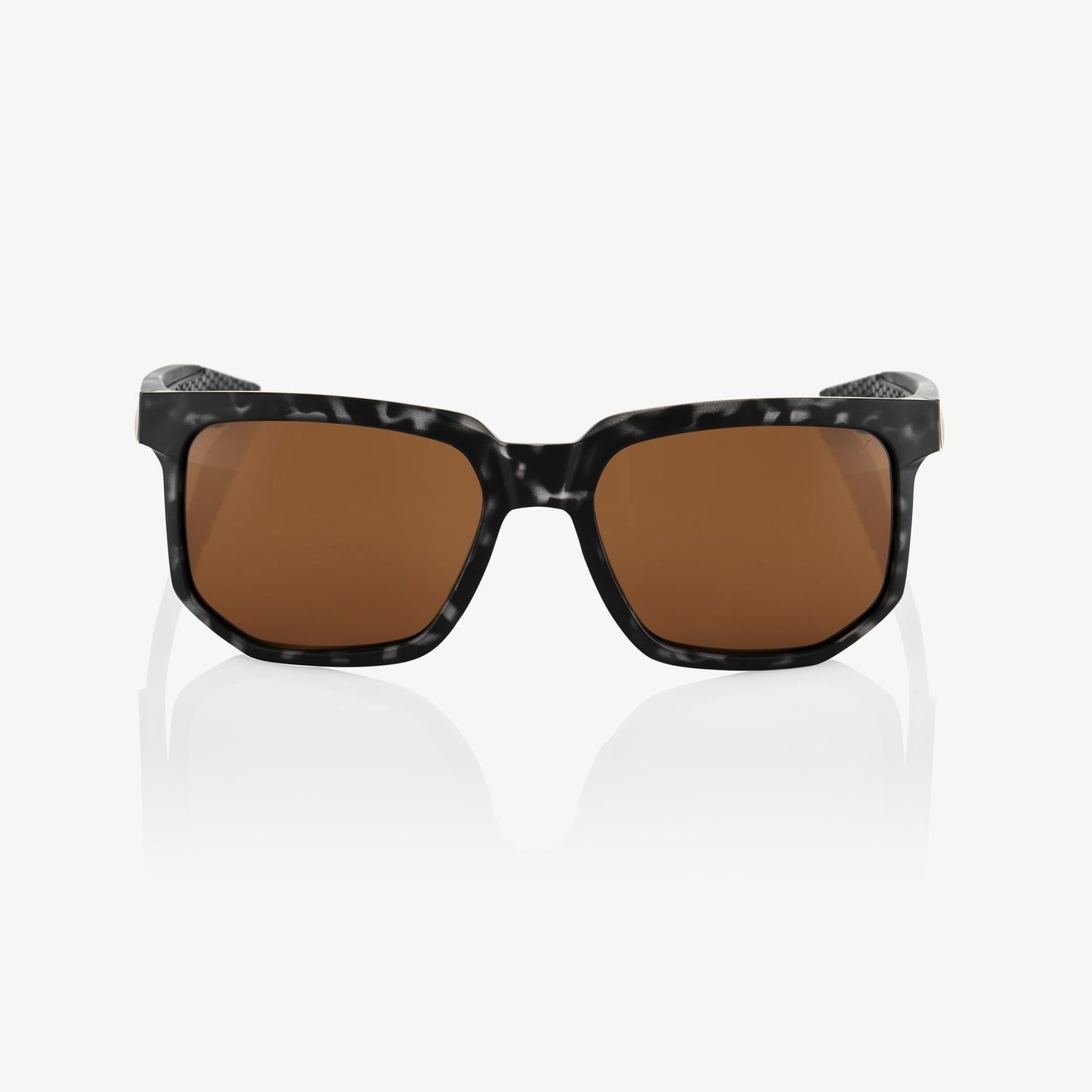 100% CENTRIC Matte Black Havana - Bronze Lens