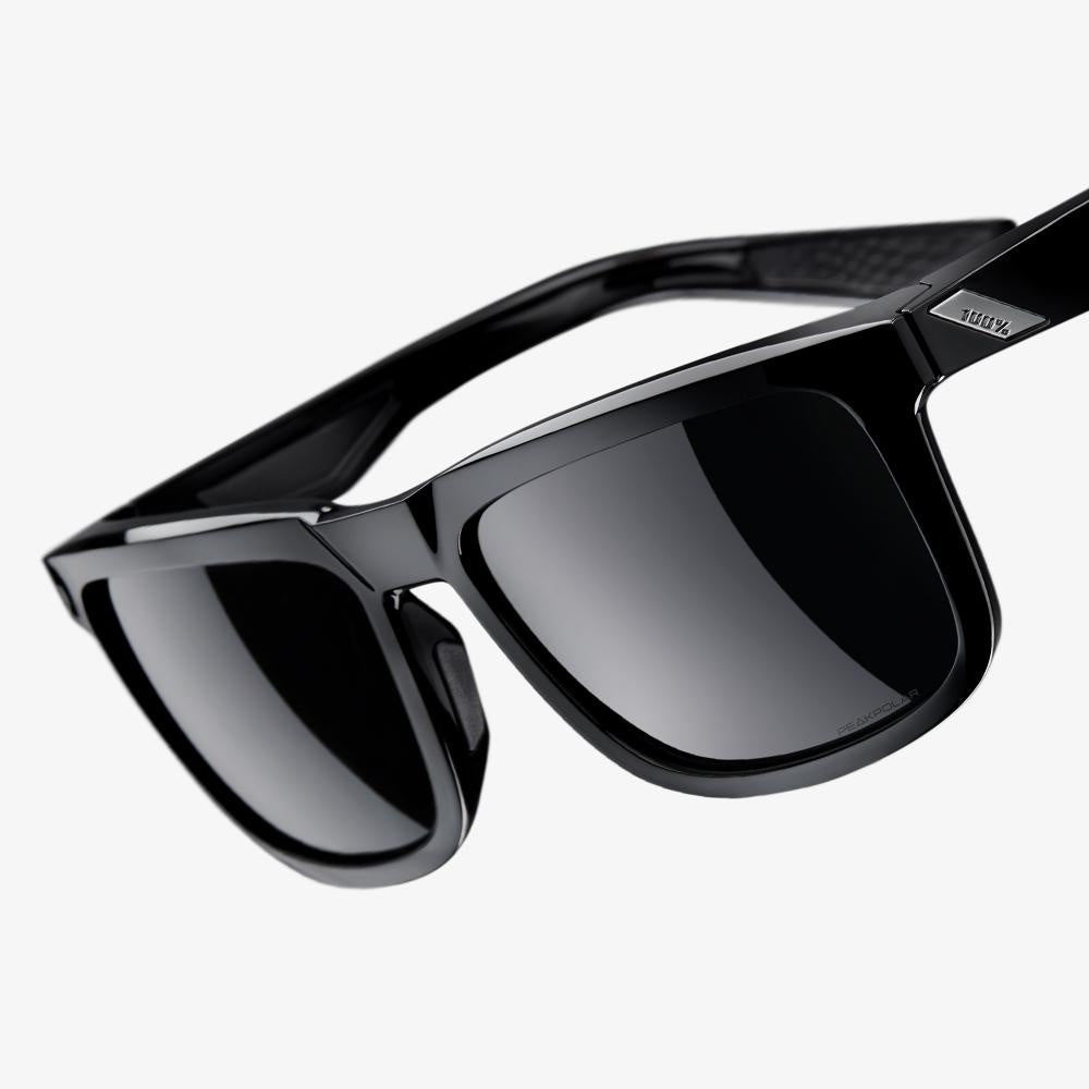 100%  BLAKE Polished Black - Grey PEAKPOLAR Lens