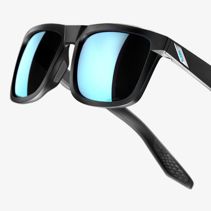 100%  BLAKE Matte Black - HiPER® Blue Multilayer Mirror Lens