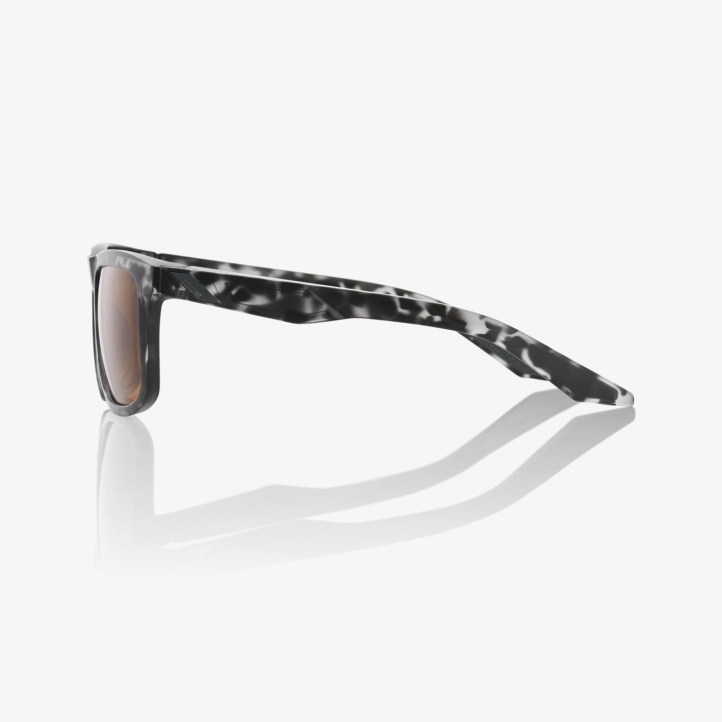 100% BLAKE Matte Black Havana - Bronze Lens