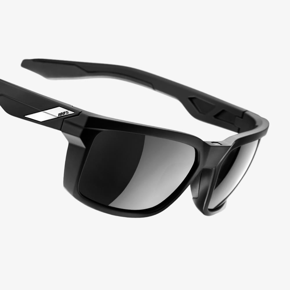 100%  DAZE Soft Tact Black - Smoke Lens