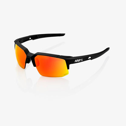 100% SPEEDCOUPE® Soft Tact Black HiPER® Red Multilayer Mirror Lens + Clear Lens Included