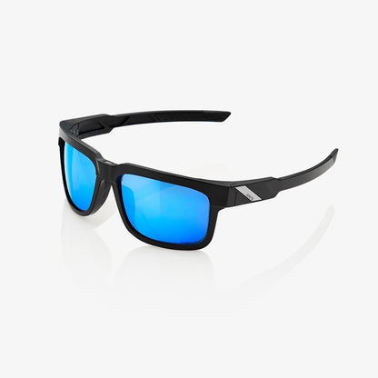 100%  TYPE-S Matte Black - HiPER® Blue Multilayer Mirror Lens