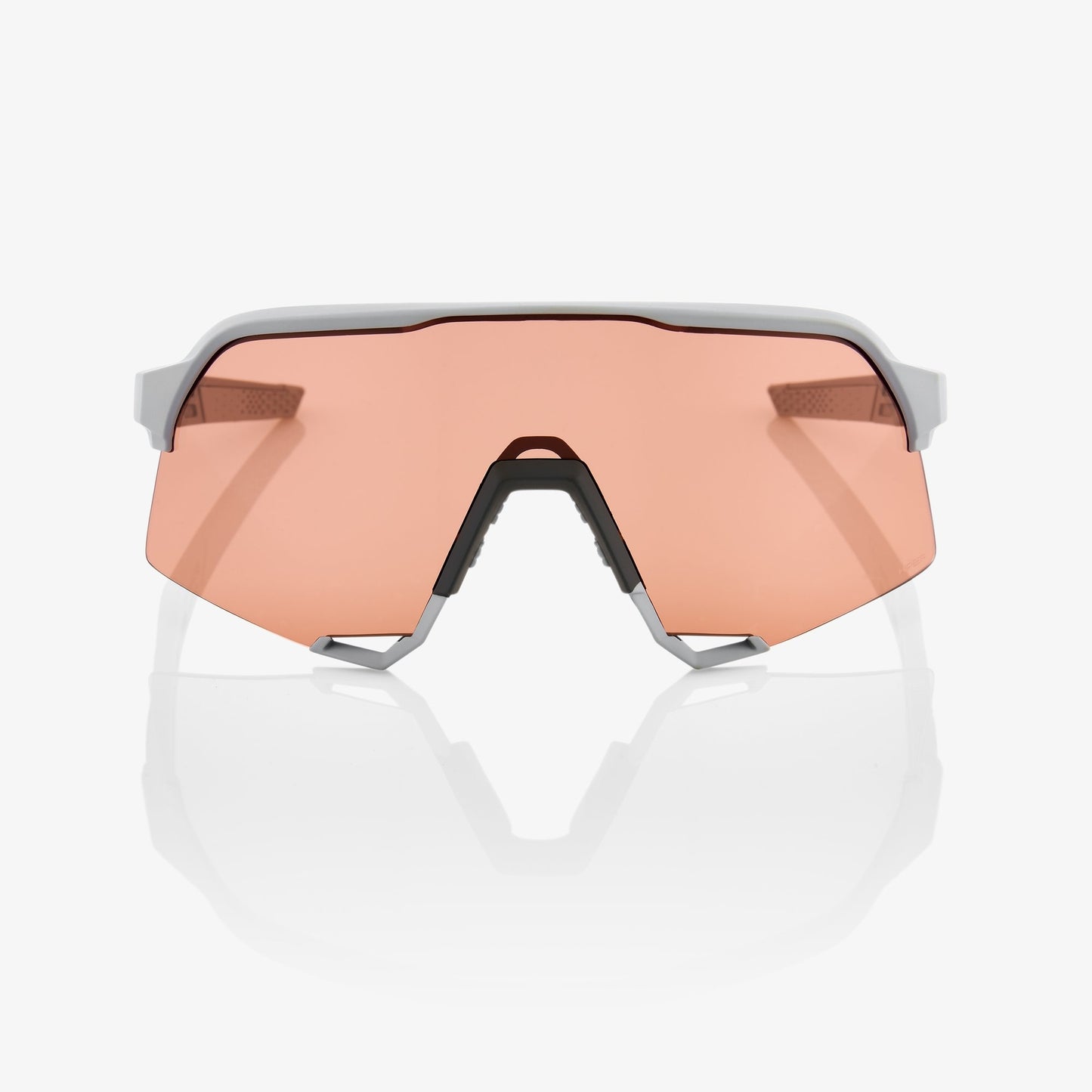 100% S3® Soft Tact Stone Grey HiPER® Coral Lens + Clear Lens Included