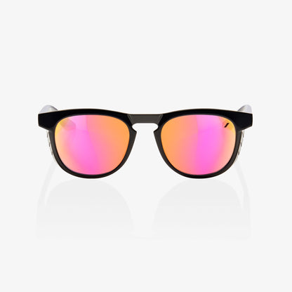 100%  SLENT Polished Black - Purple Multilayer Mirror Lens