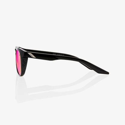 100%  SLENT Polished Black - Purple Multilayer Mirror Lens