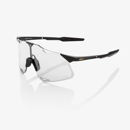 100% HYPERCRAFT - Matte Black - Soft Gold Mirror Lens (Incl. Clear Lens)