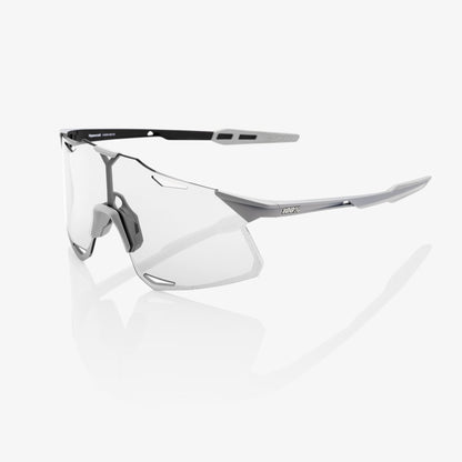 100% HYPERCRAFT - Matte Stone Grey - HiPER Coral Lens (Incl. Clear Lens)