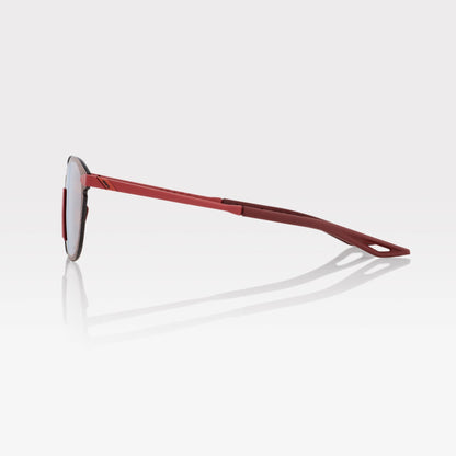 100%  LEGERE ROUND Soft Tact Crimson - HiPER® Silver Mirror Lens