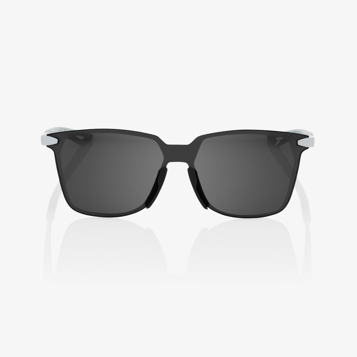 100%  LEGERE SQUARE Soft Tact Stone Grey - Black Mirror Lens