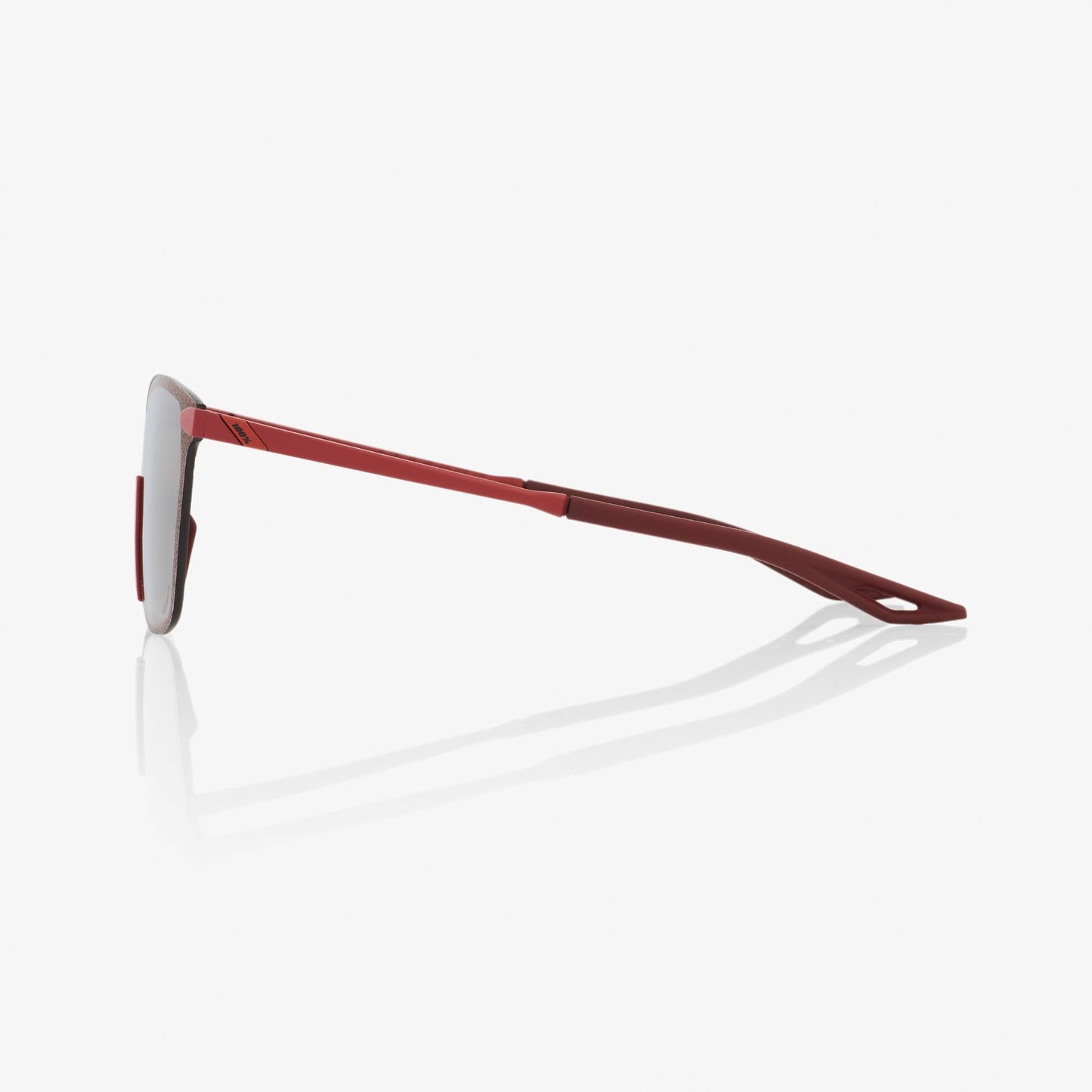 100%  LEGERE SQUARE Soft Tact Crimson - HiPER® Silver Mirror Lens