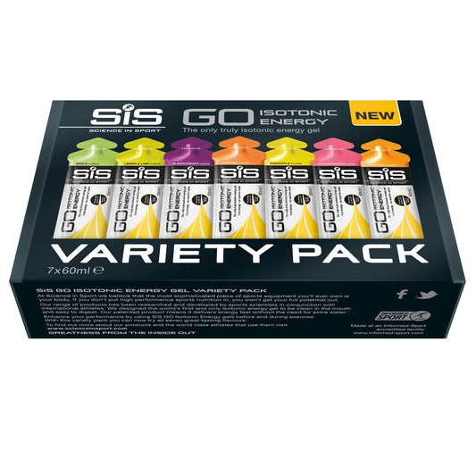 SiS Go Isotonic Energy Variety Pack (7x60ml)