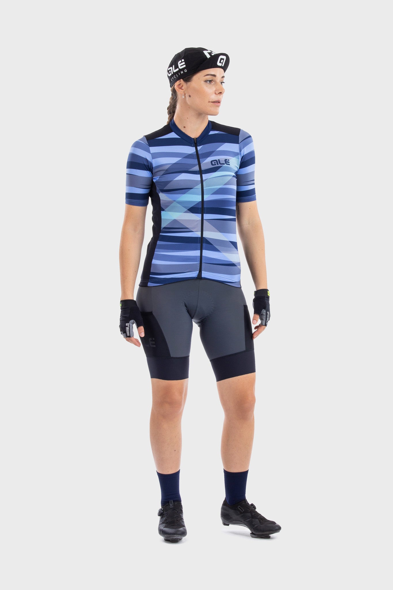 Ale Women Jersey Short Sleeves Off-Road Gravel Pathway