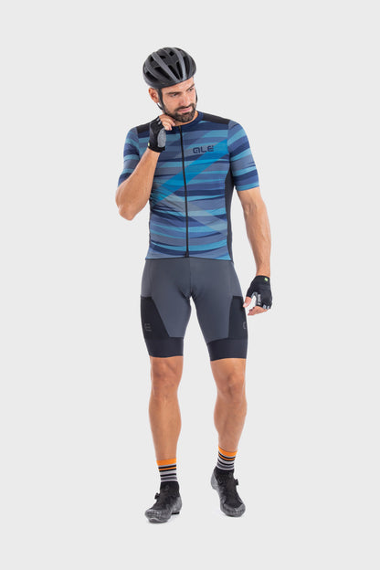 Ale Jersey Short Sleeves Off-Road Gravel Pathway