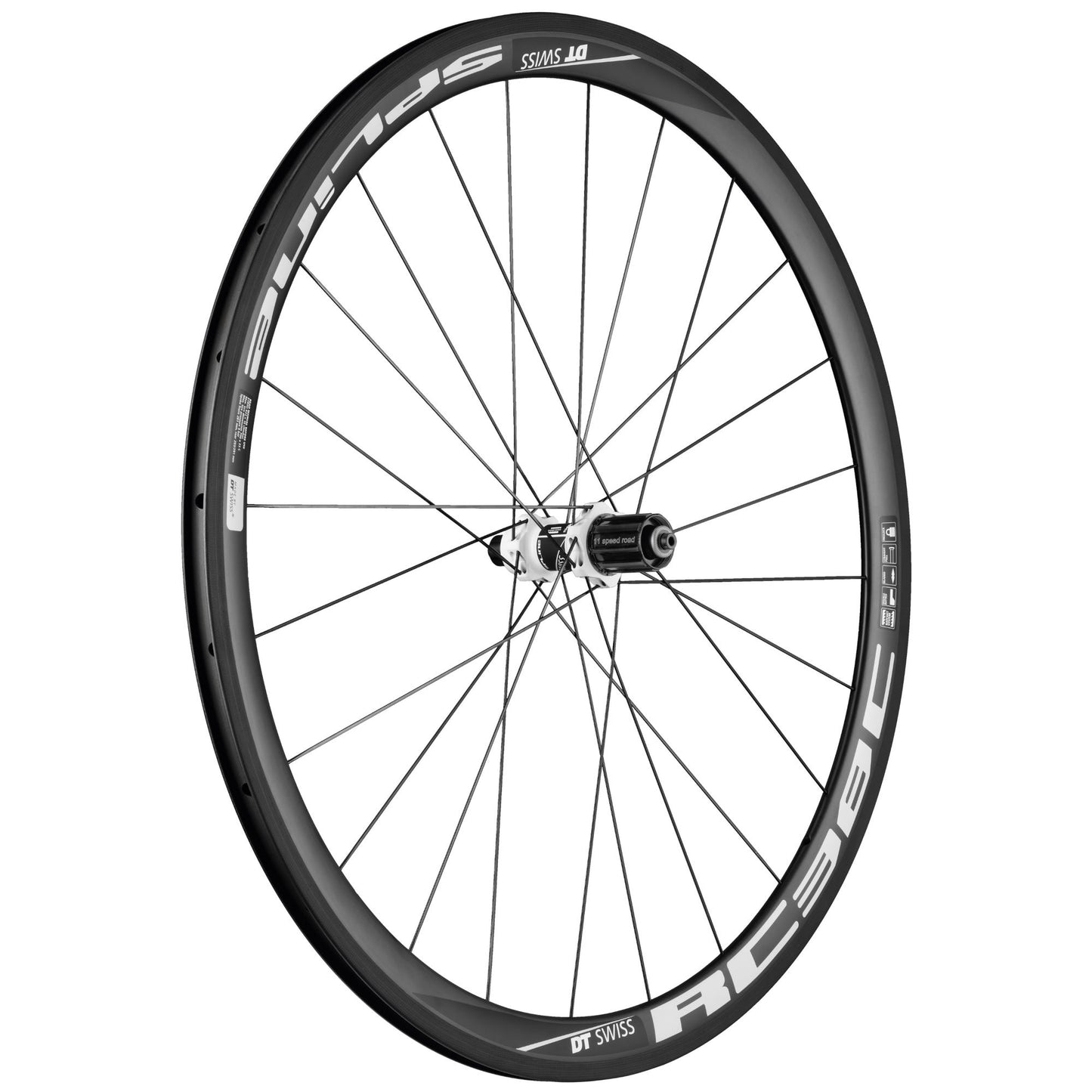 DT Swiss Wheelset RC38 SPLINE® Carbon Clincher Shimano