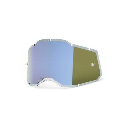 100% Racecraft 2/Accuri 2/Strata 2 Goggles Replacement Lens Injected Mirror