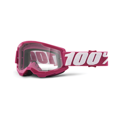 100% Goggles MTB Strata 2 with Clear Lens