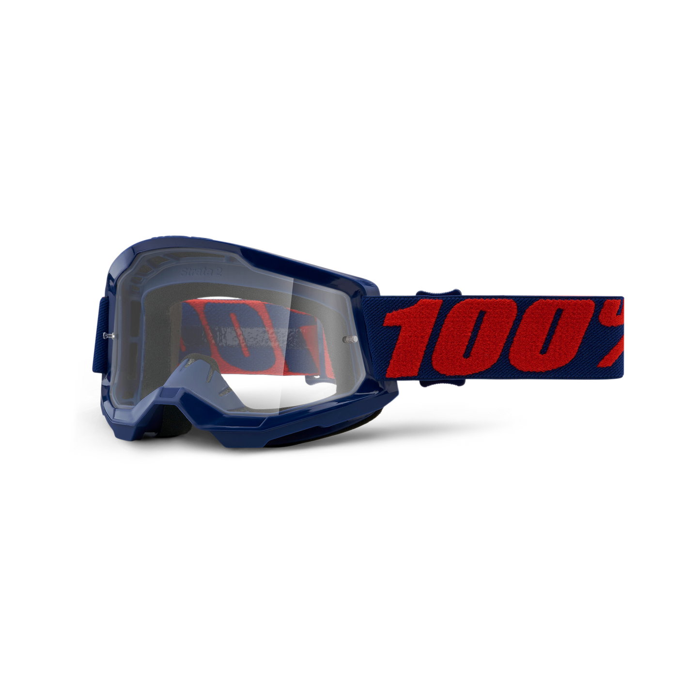 100% Goggles MTB Strata 2 with Clear Lens